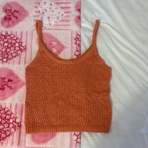 Madewell Women's Knit Camisole - Warm Orange